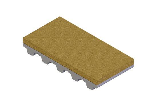 Sylomer brown coating for timing belts Sylomer brown coating for timing belts
