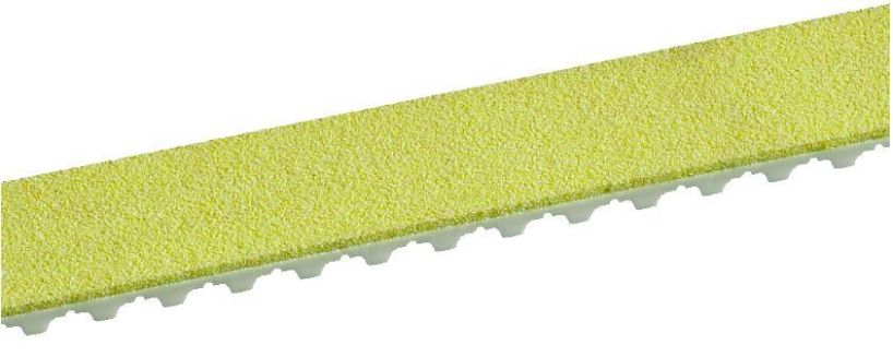 Timing belt with yellow sylomer coating